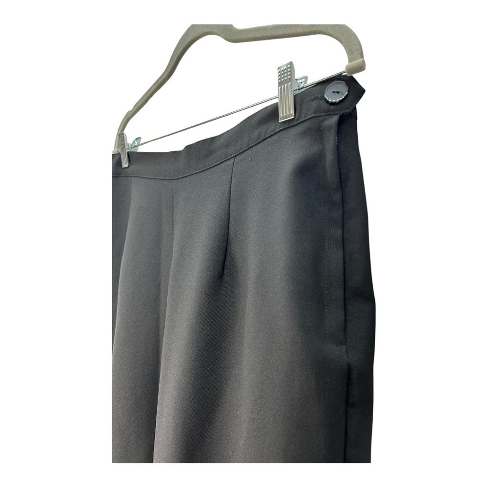 DANIELLE BERNSTEIN PANTS BLACK SIZE 16 but fits more like size large - Picture 3 of 10